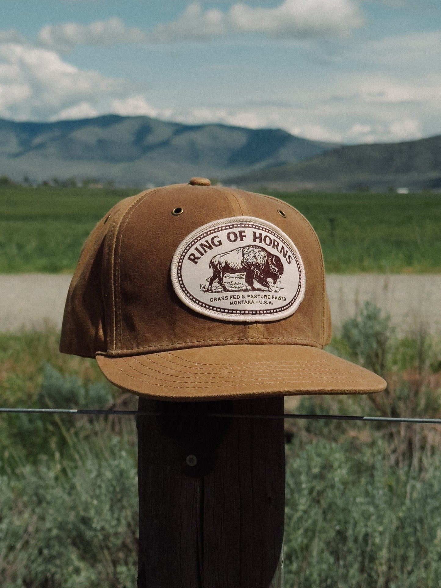 WAXED CANVAS STRAPBACK