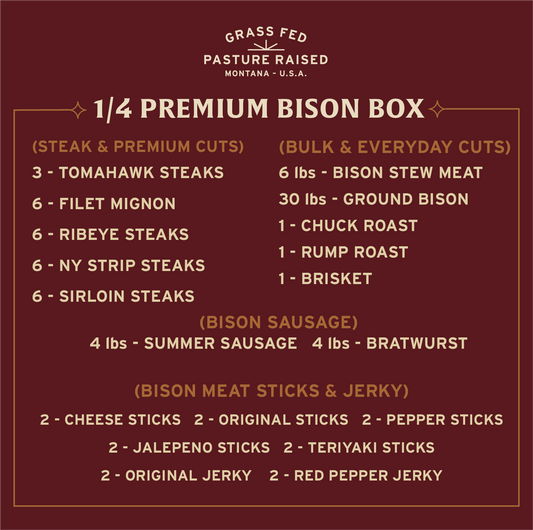 1/4 BISON