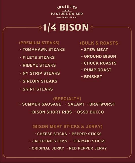QUARTER BISON