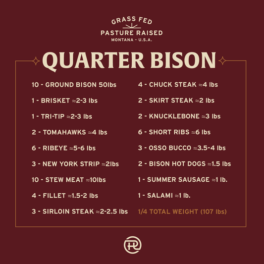 QUARTER BISON